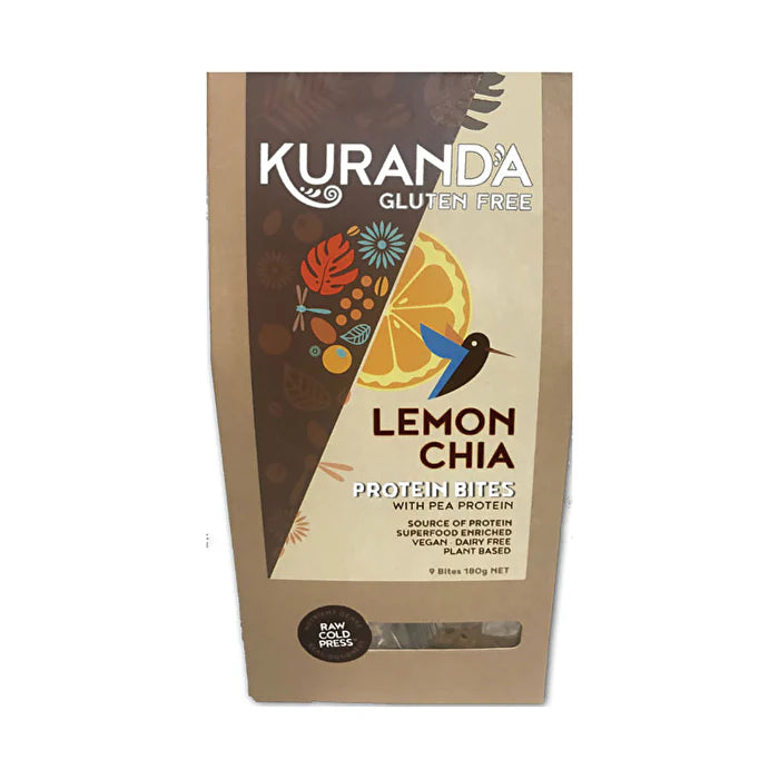 Gluten Free Protein Bites Lemon Chia 20g x 9 Pack G8212