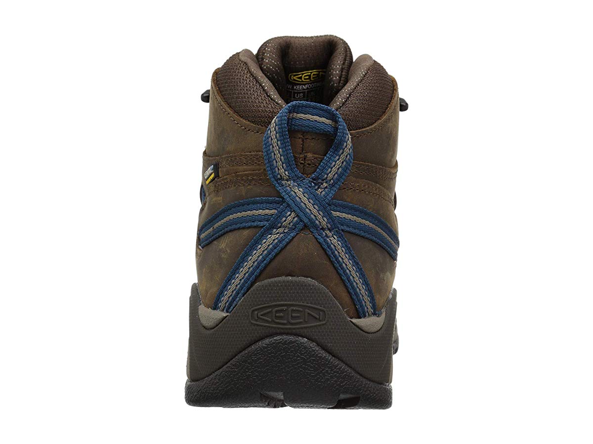 Cascade Brown/Orion Blue Steel Toe Waterproof Mid Work Boots K542093