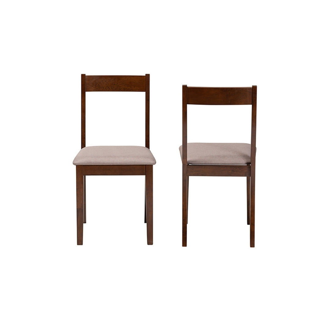 2-Piece Fabric Dining Chair Set U3508