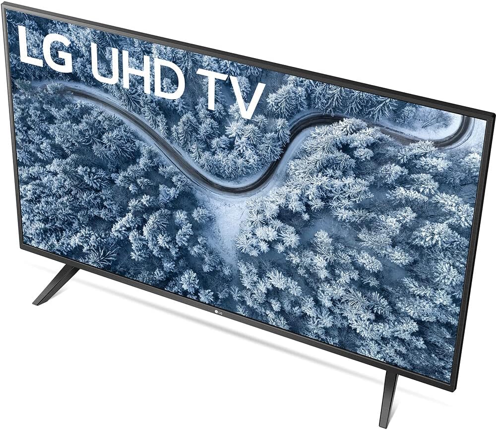 50 Inch 4K Smart UHD TV Bundle with 2.0-Channel Sound Bar, TV Wall Mount Bracket and Surge Adapter S230612