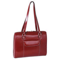 Red Leather Laptop Case 15.4in Y3261