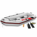 Inflatable Fishing Boat with Oars and Air Pump Y397704