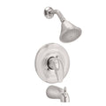 Satin Nickel Bath/Shower Trim Kit X774