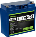 12V 20Ah Lithium LiFePO4 Deep Cycle Rechargeable Battery E252