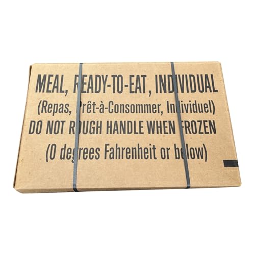 MRE Meals Ready to Eat Cases 2025 inspection Military Emergency Meals Camping (24 meals) S27178
