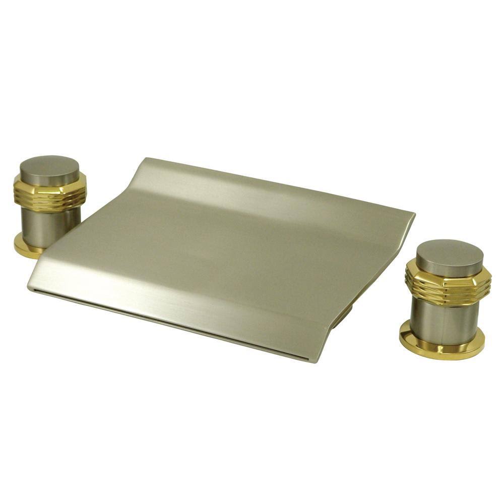 Polished Brass Waterfall Roman Tub Filler L19913