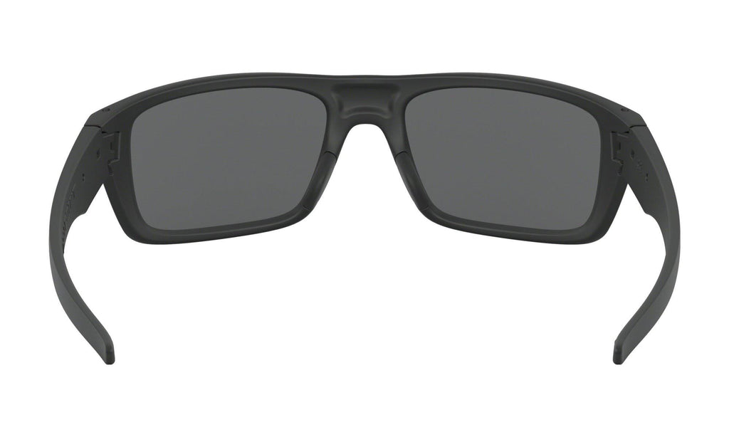 Matte Black Rectangular Polarized Sunglasses N687