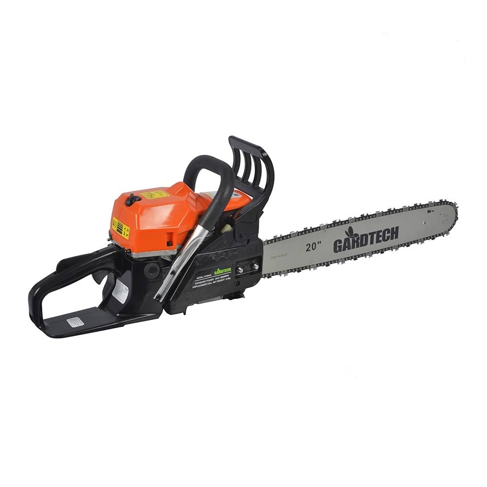 52cc Gasoline Chain Saw 20 in. Cutting Wood C90447