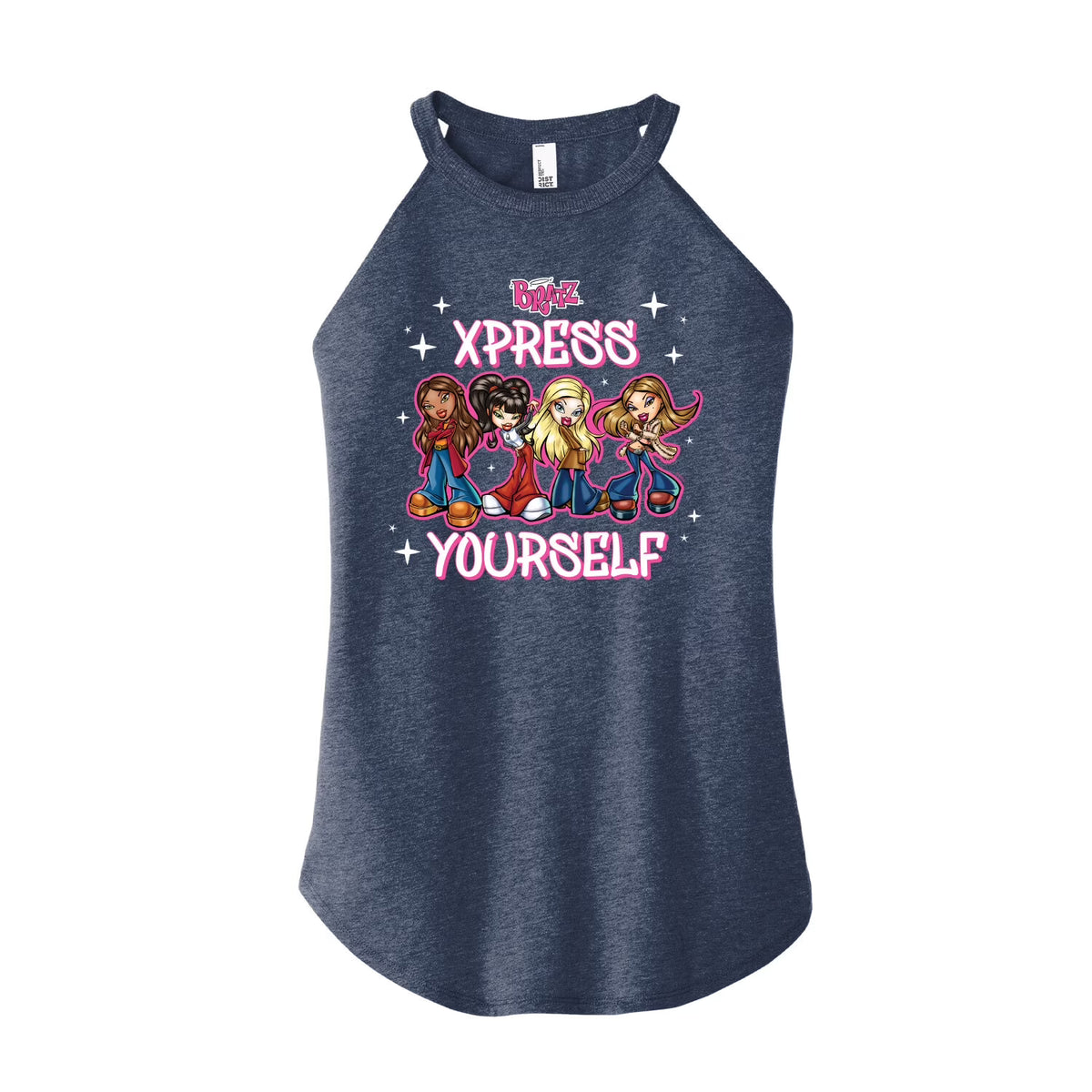 High Neck Tank Top E324