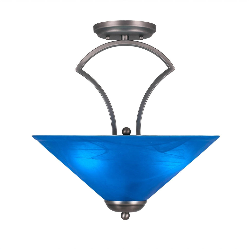 Three Light Semi-Flush Mount Y476