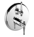 Polished Nickel Thermostatic Trim with Volume Control and 2 Way Diverter K82412