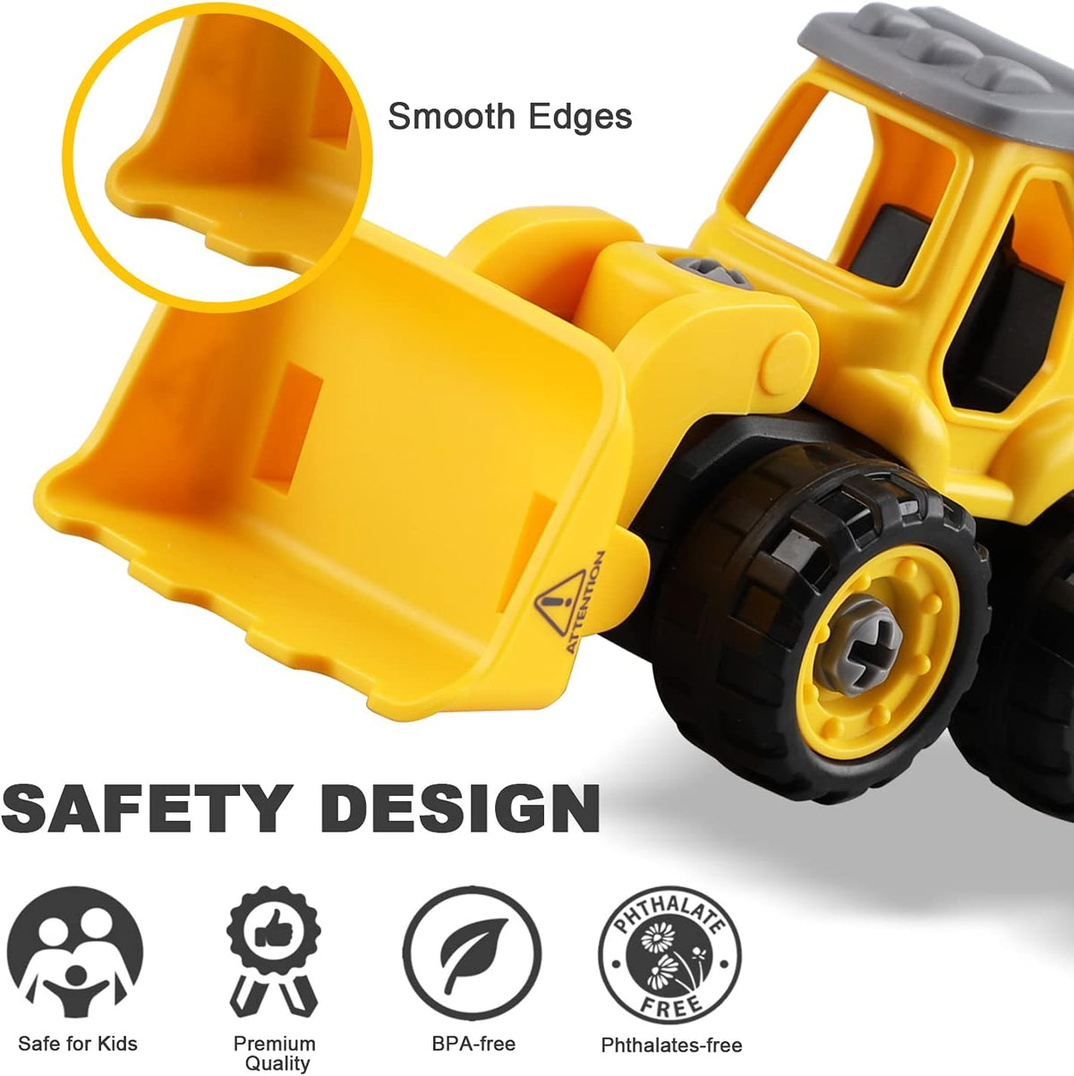 Take Apart Construction Vehicles Truck Toys Set with Drills Z3579