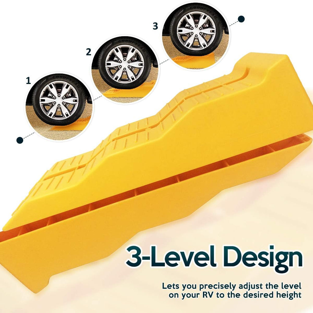 Set of 2 Automotive Leveling Ramps I729