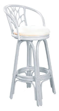 Whitewash Rattan Counterstool E35717