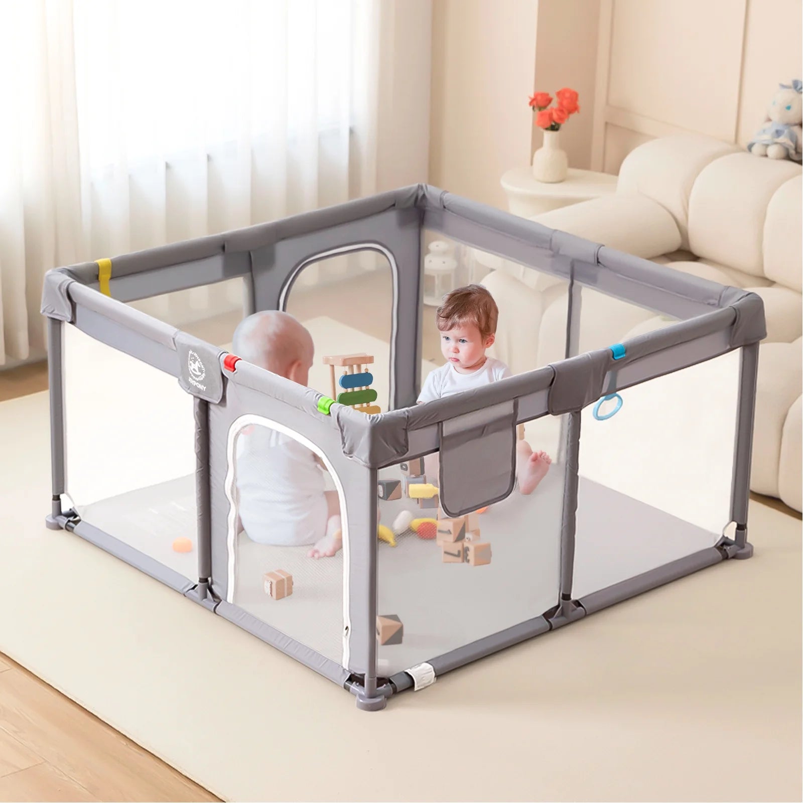 Large Baby Playpen Playard Kids Activity Center T4059