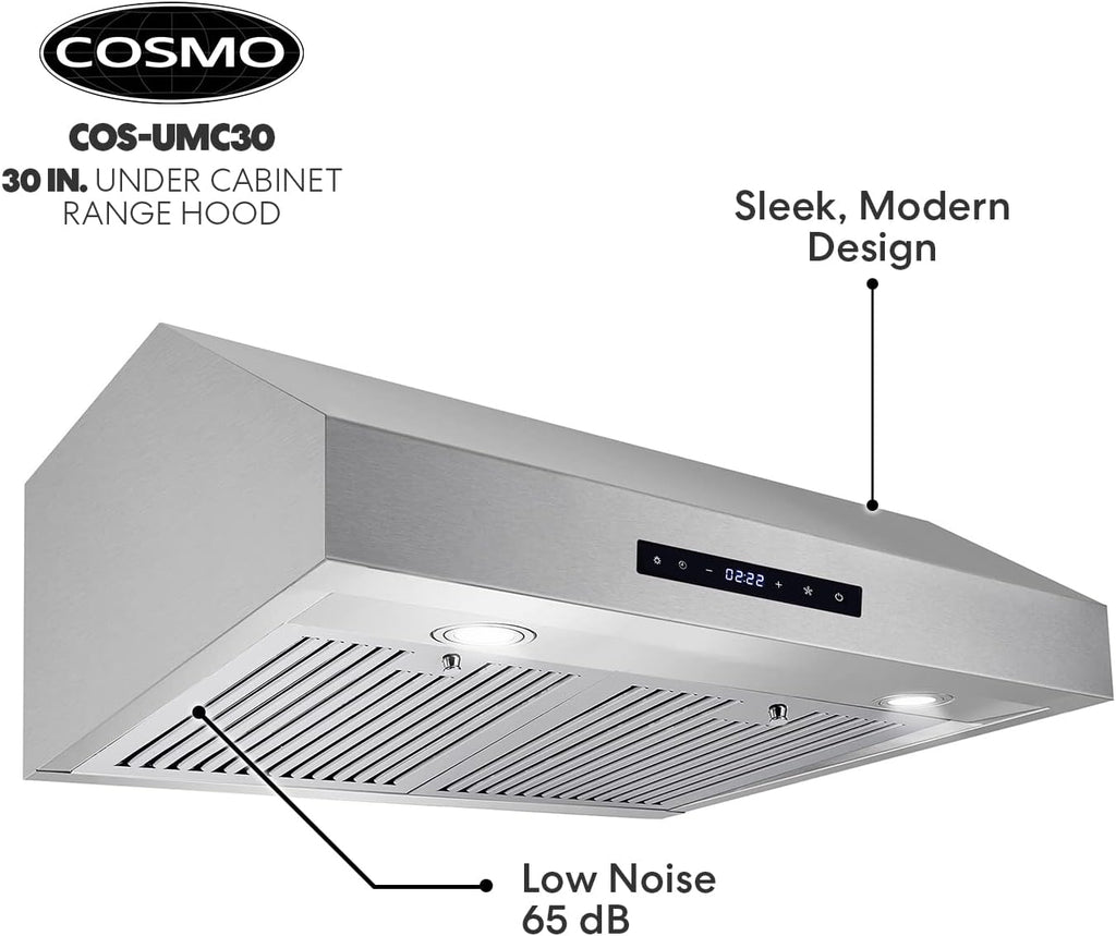 30 in. Under Cabinet Stainless Steel Range Hood T90388