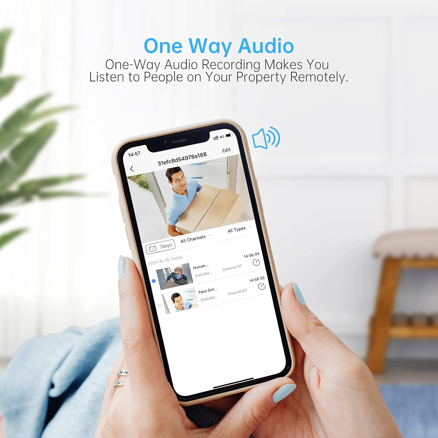 3MP Wireless Security Camera System with Audio, 8CH NVR, 8Pcs 3MP WiFi IP Cameras, 2TB Hard Drive J2792