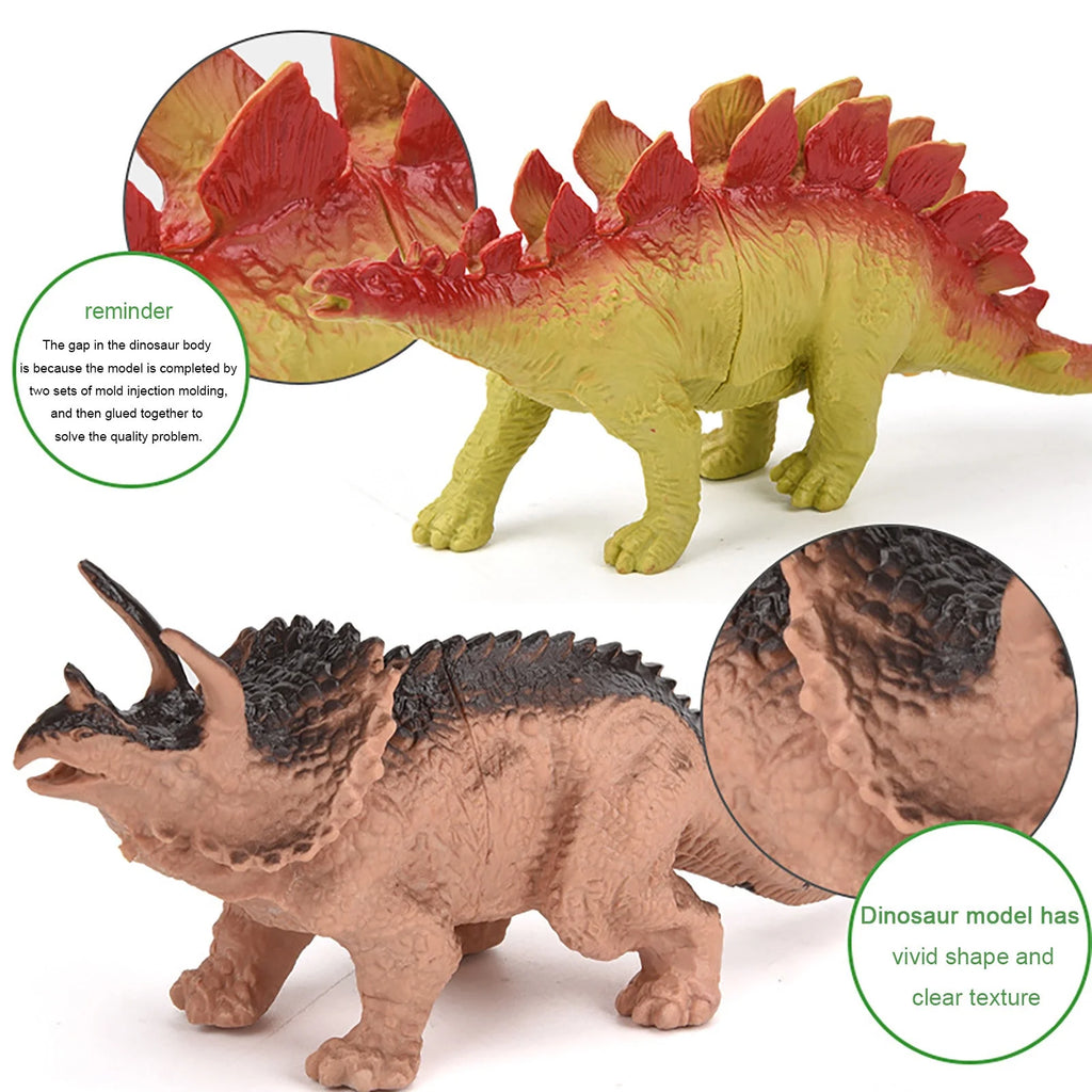12pcs Large Dinosaur Action Figures Toys Z762936