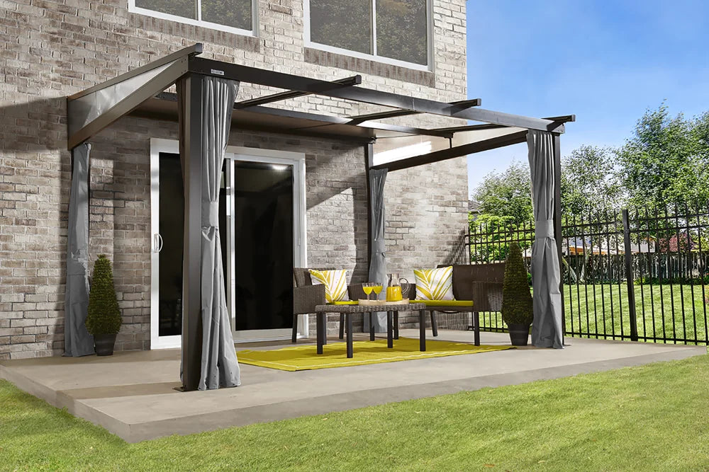 Wall-Mounted Gazebo 10 x 12 ft I1877