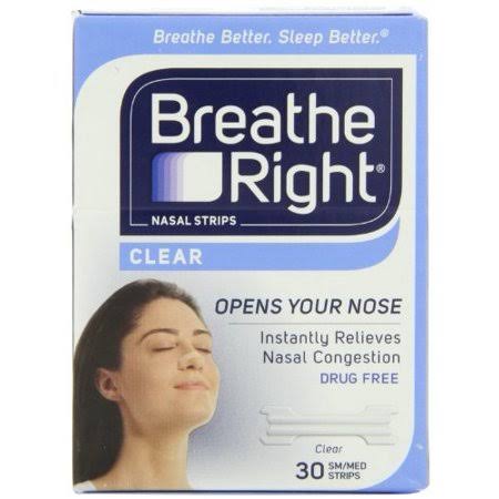 Clear Nasal Strips, Small/Medium, 90 Count G295227