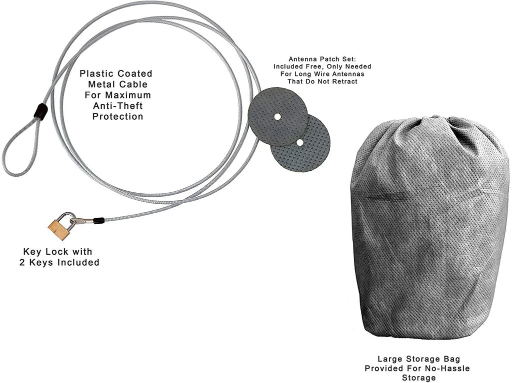 SUV Cover with Fleece Lining, Storage Bag & Wind Straps G411