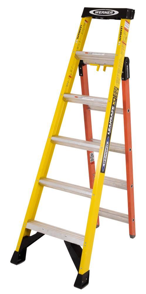 Fiberglass 6 ft. 3-in-1 Multi-Purpose Ladder Y245448