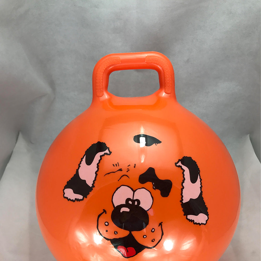 2 Pcs Inflatable Rubber Jumping Balls Q517575