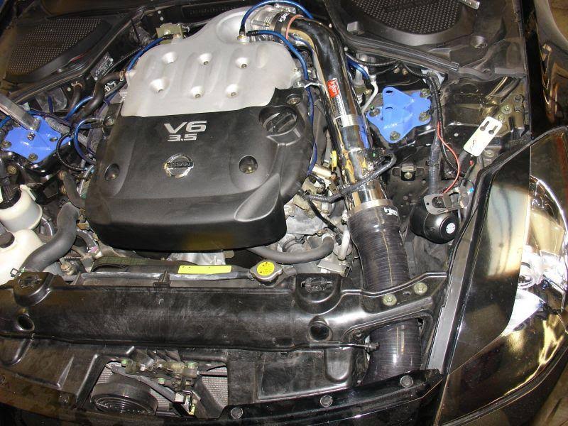 Polished Cold Air Intake V634