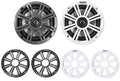 6.5-Inch Marine Coaxial Speakers with 3/4-Inch Tweeters, 4-Ohm Z566