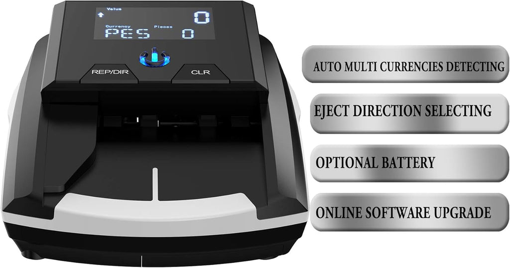 Automatic Counterfeit Bill Detector with Ultraviolet, Magnetic Ink, IR Technology L713601