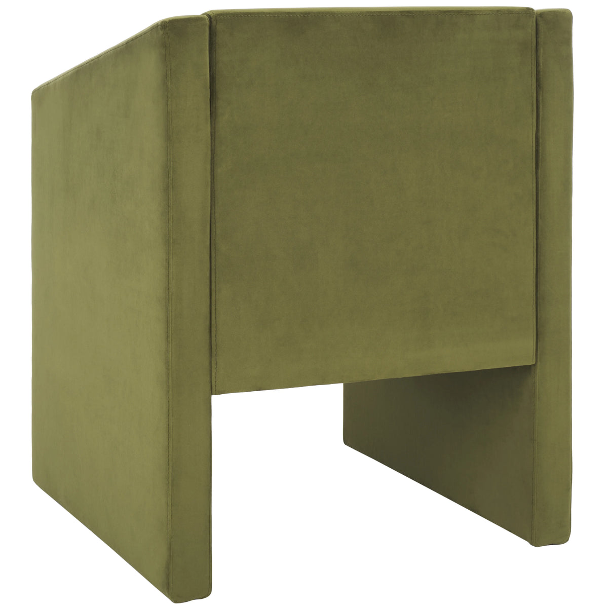 Olive Green Velvet Accent Chairs T715382