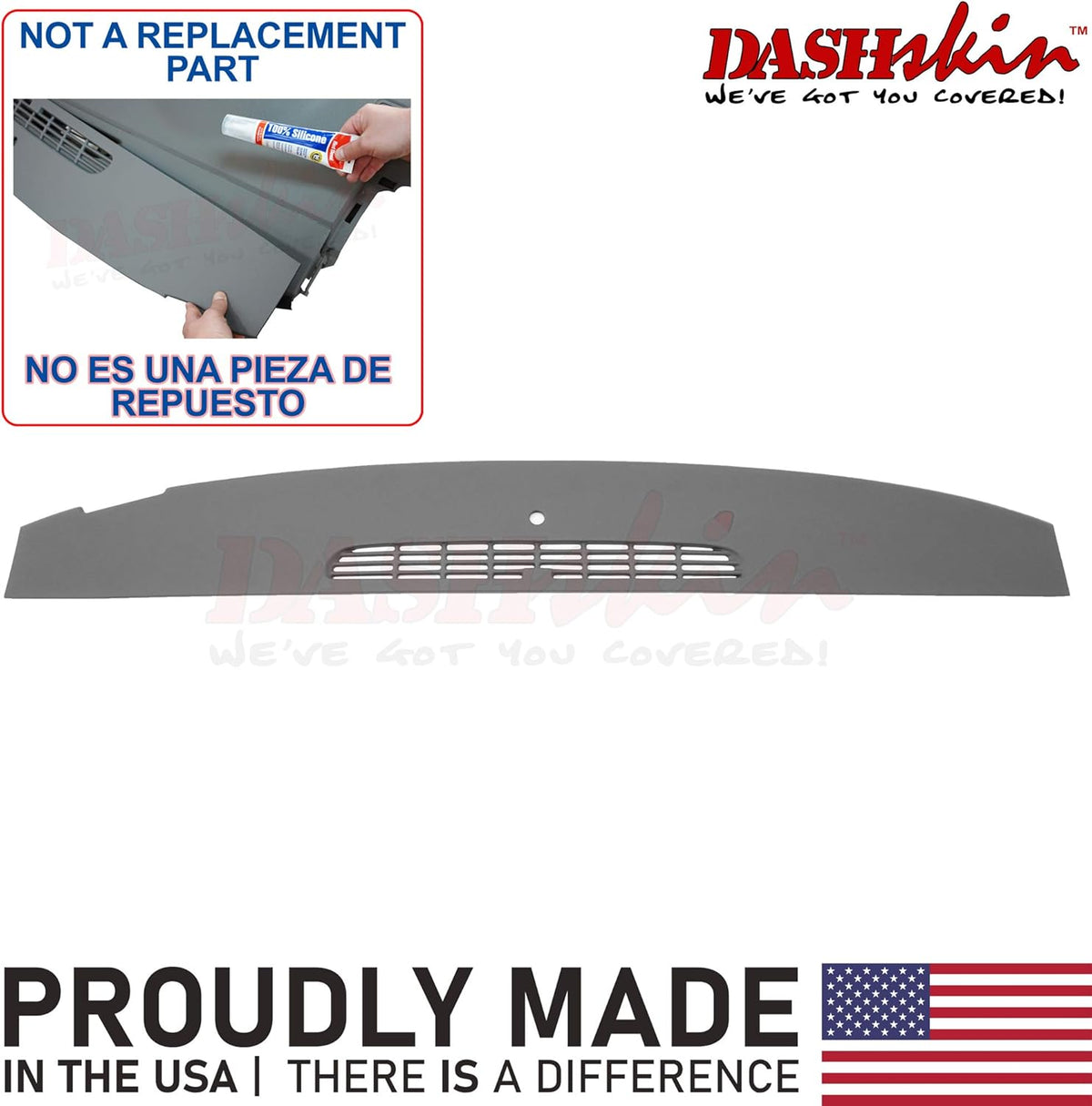 Molded Defrost Dash Cover for GM SUVs & Pickups in Cocoa Z6943
