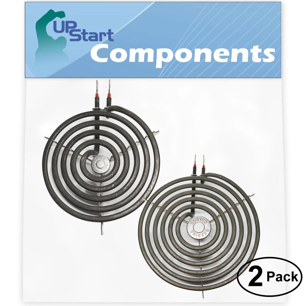2-Pack 8 inch 6 Turns & 6 inch 5 Turns Surface Burner Elements D200