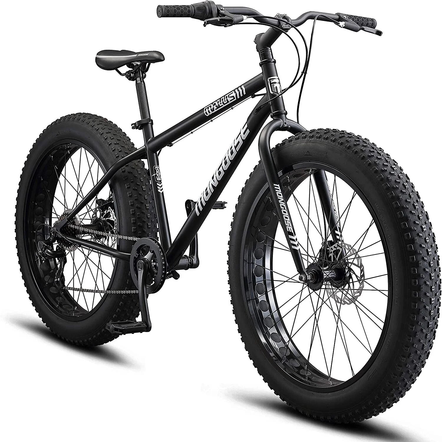 Black Fat Tire Mountain Bike X9720