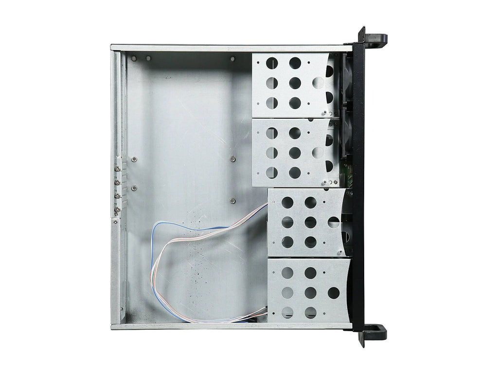 2U Metal Rackmount Server Case with 5 Bays Z2422