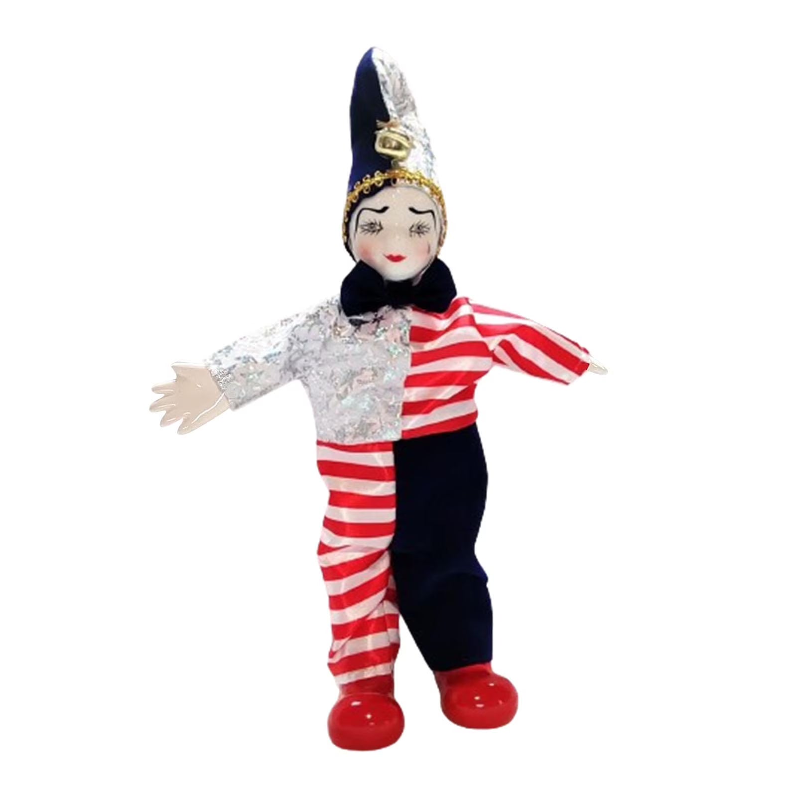 9.84'' Movable Joint Jester Doll T468