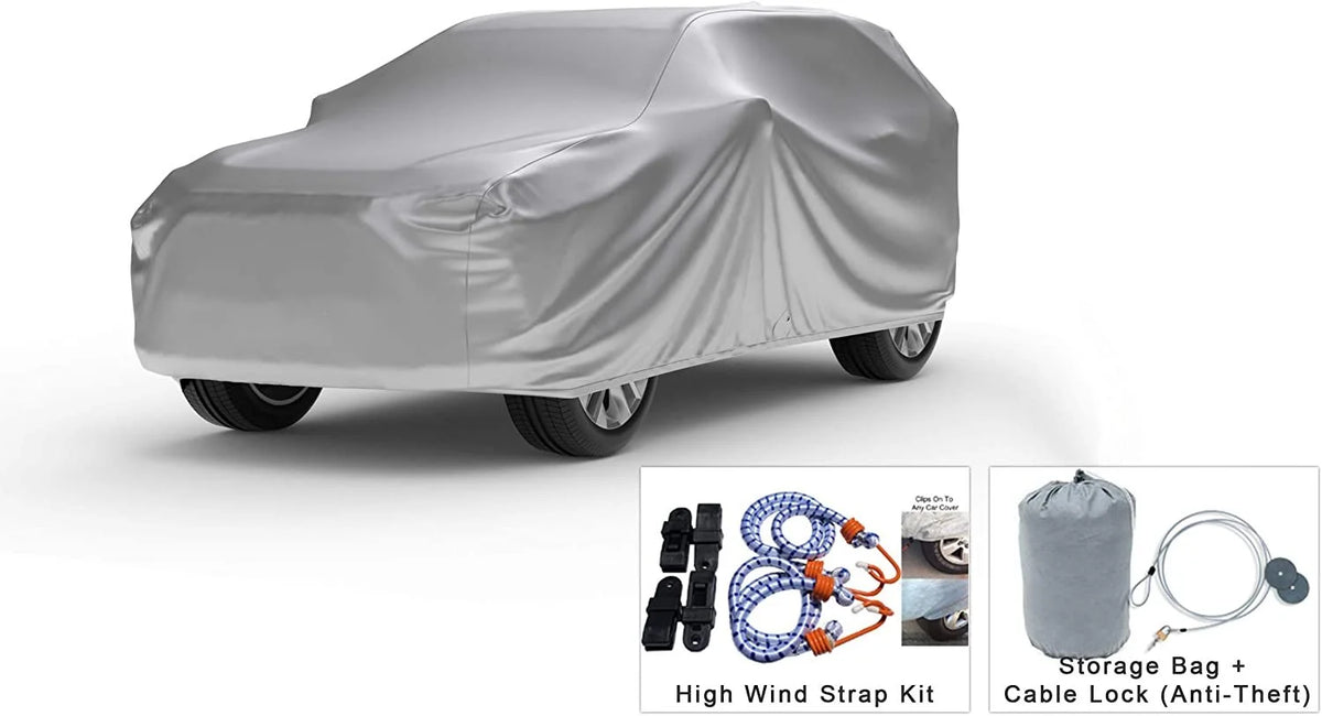 SUV Cover with Fleece Lining, Storage Bag & Wind Straps G411