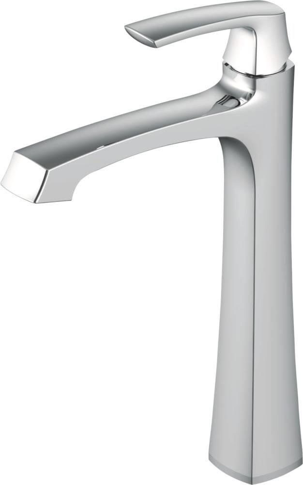 Brushed Nickel Vessel Sink Bathroom Faucet with Drain Assembly Z993