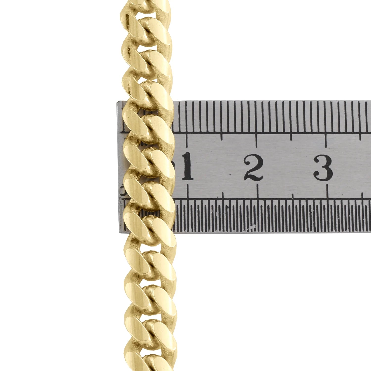 10K Yellow Gold Solid Miami Cuban Link Chain Necklace 30 Inch L76953