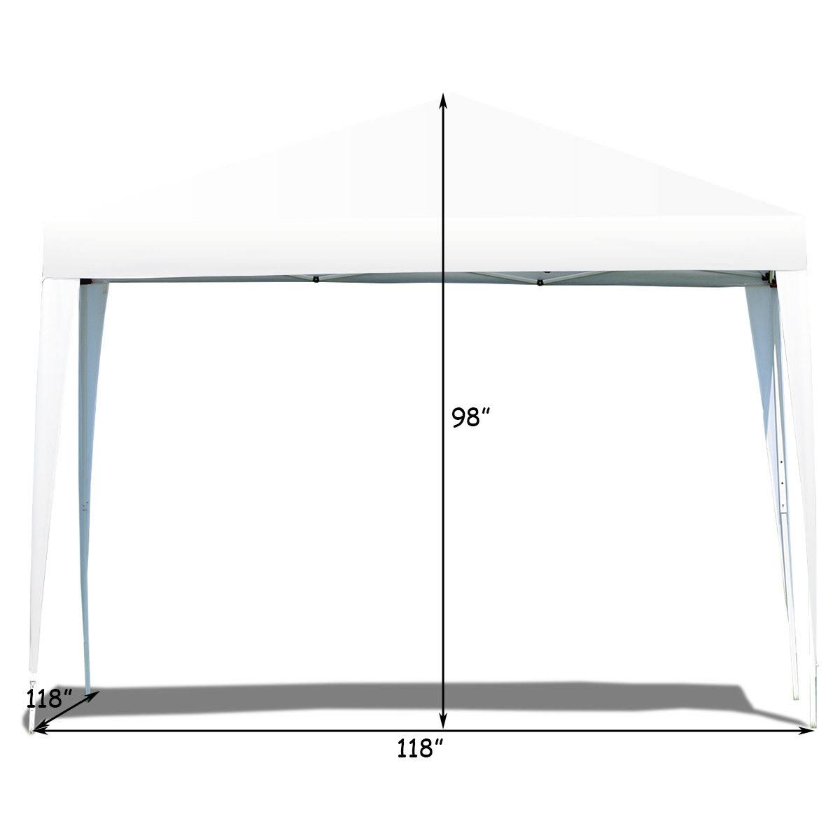 White Outdoor Gazebo Canopy Tent B694