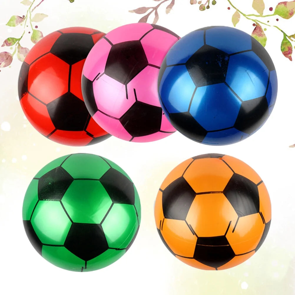 5PCS Inflatable Rubber Football Toys I50037