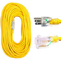 100 Foot 12/3 Heavy Duty Yellow Extension Cord B671654