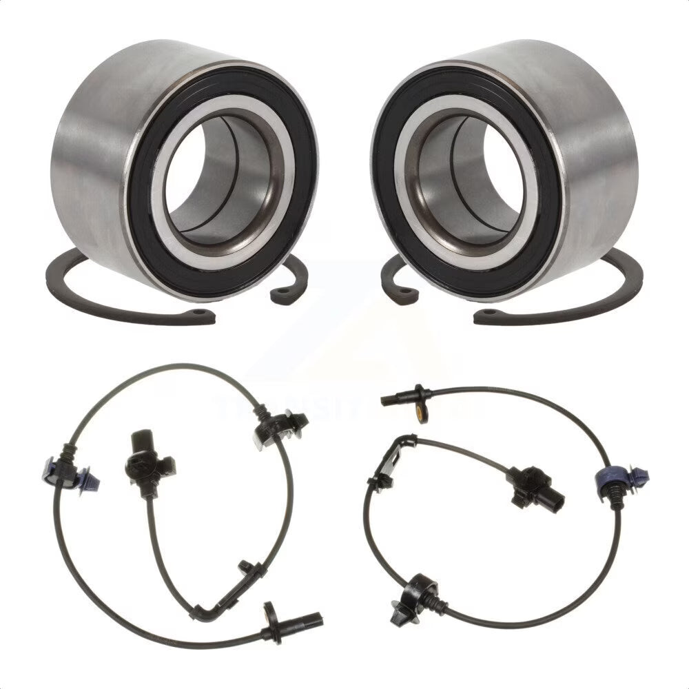 Front Wheel Bearing And ABS Sensor Kit For 2007-2008 Honda Civic Si S3310