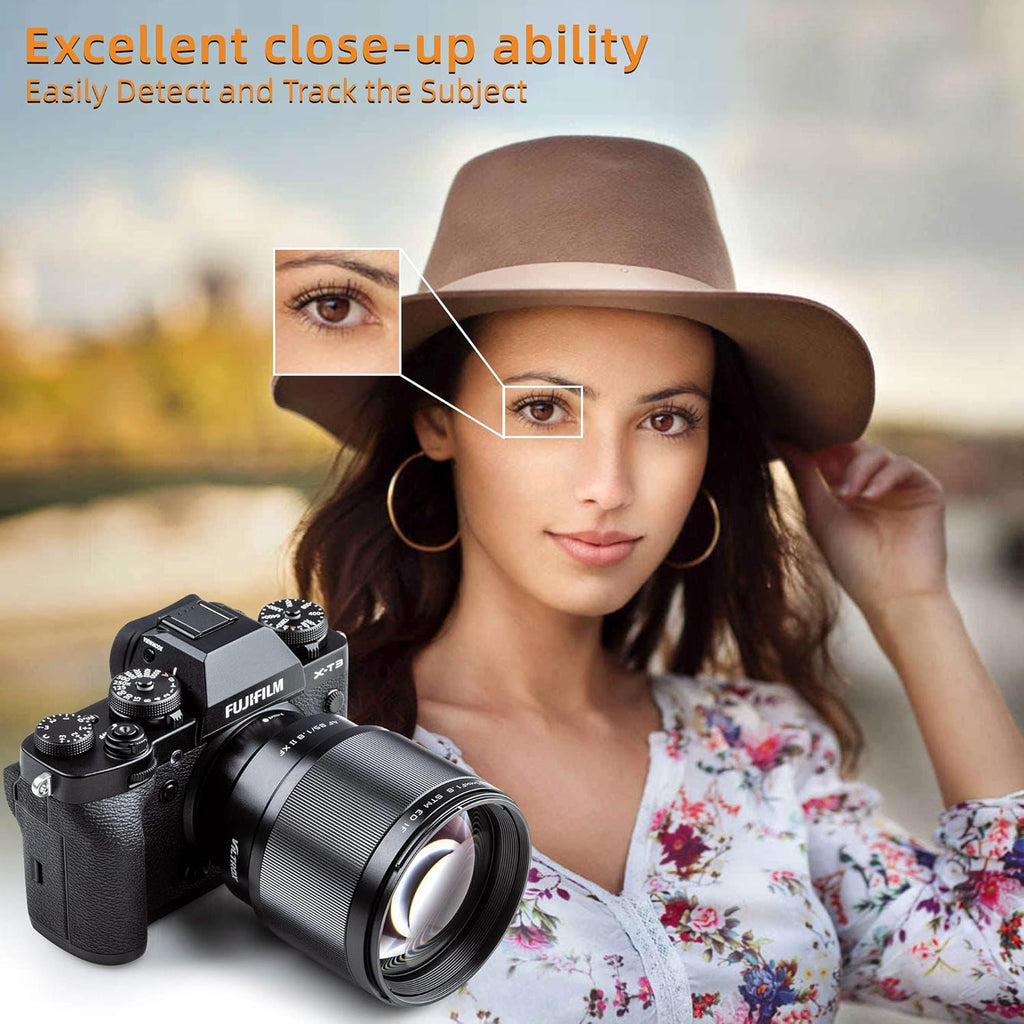85mm f1.8 Mark II AF Portrait Fixed Focus Lens for Fuji X Mount Camera E7037