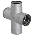 4'' PelletVent Pro Double Tee with Clean-Out Cap Y98196