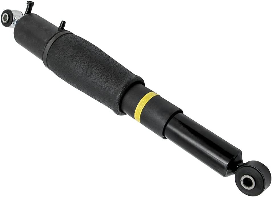 Pair Rear Air Shocks Suspension Strut + Air Compressor for Chevy Tahoe Suburban 1500 GMC Yukon Cadillac Escalade SUV 2000-2014 N84070