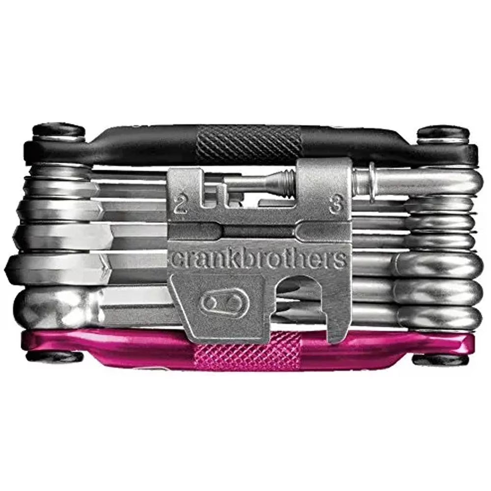 M10 Multi Tool Including 19 Tools, Black/Rose Red X331