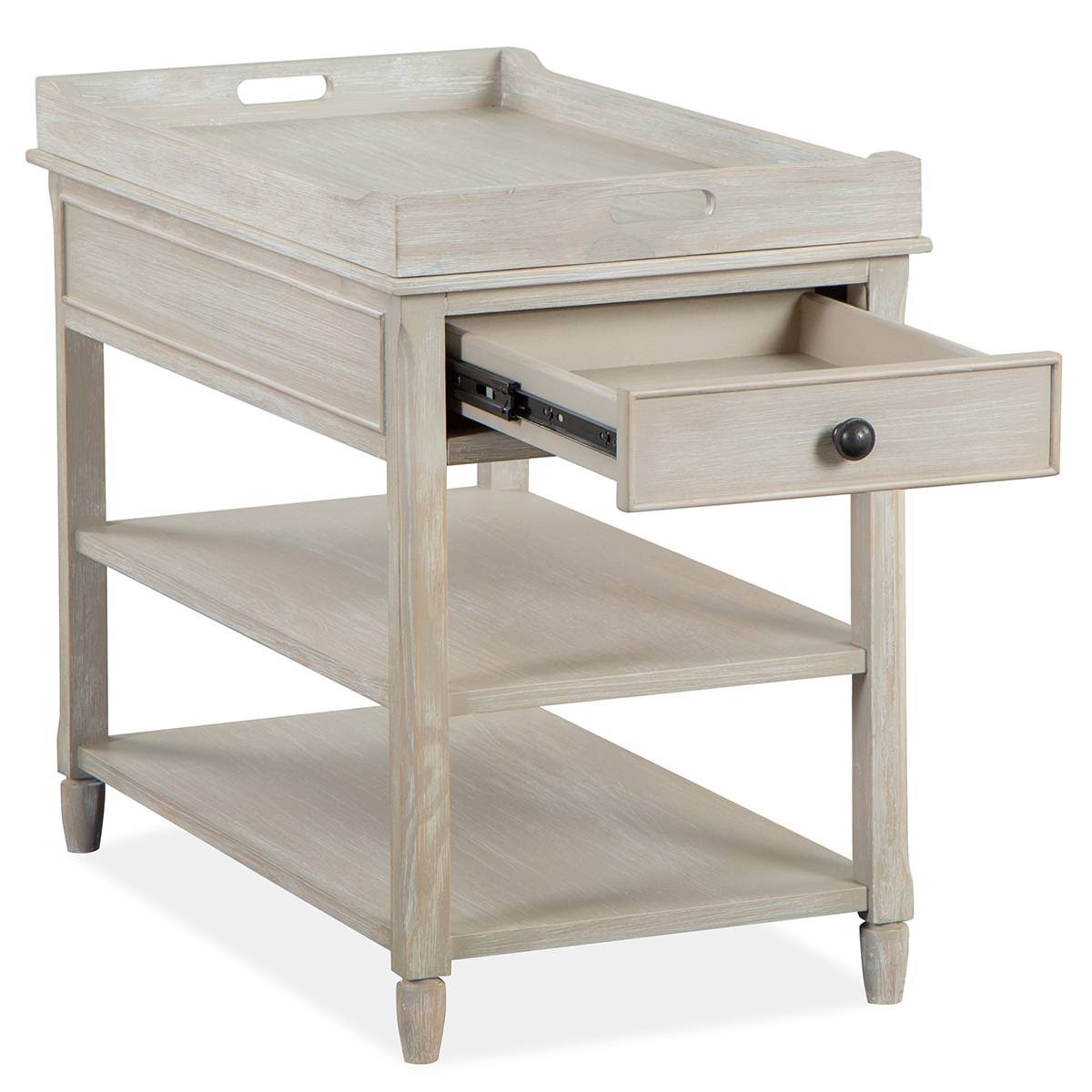 Swiss Latte Chairside End Table I4600