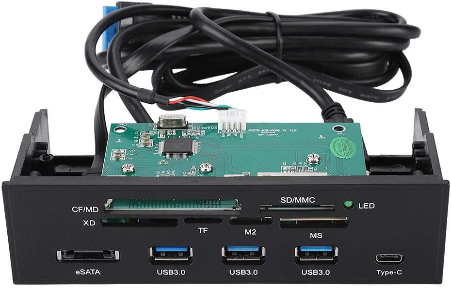 Internal Card Reader Dashboard, 5.25 inches Multifunction PC Front Panel A9280