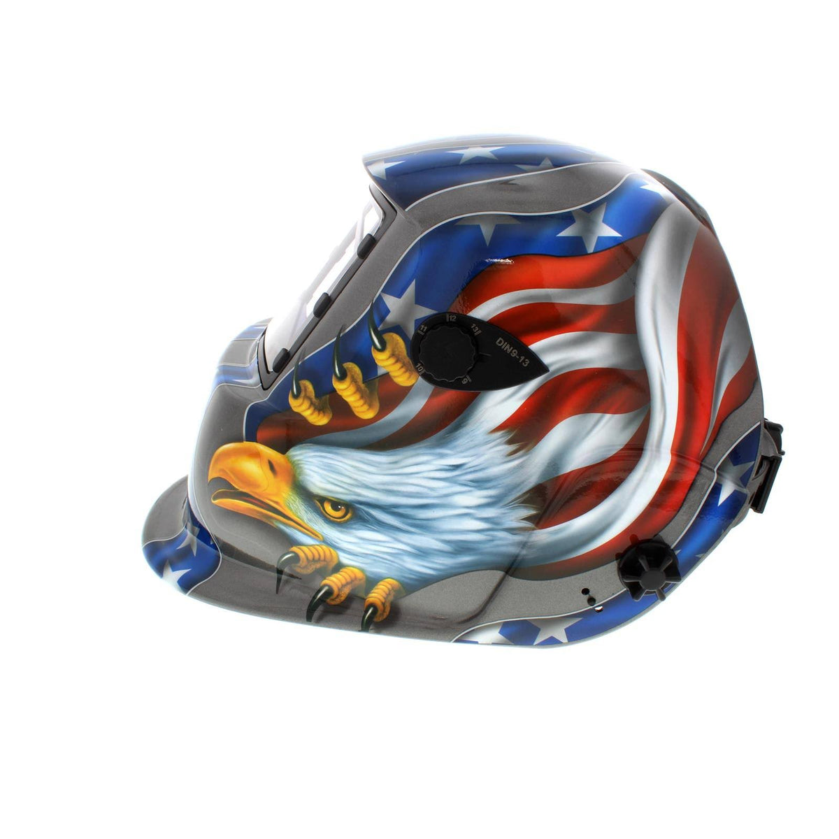 Solar Powered Auto Darkening Welding Helmet L385